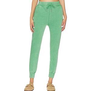 NWT WeWoreWhat Jolly Green Burnout Fleece‎ Joggers Size XS